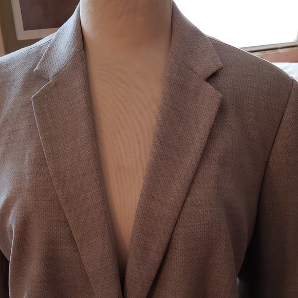 Talbots light gray blazer sz 16P - Picture 7 of 7